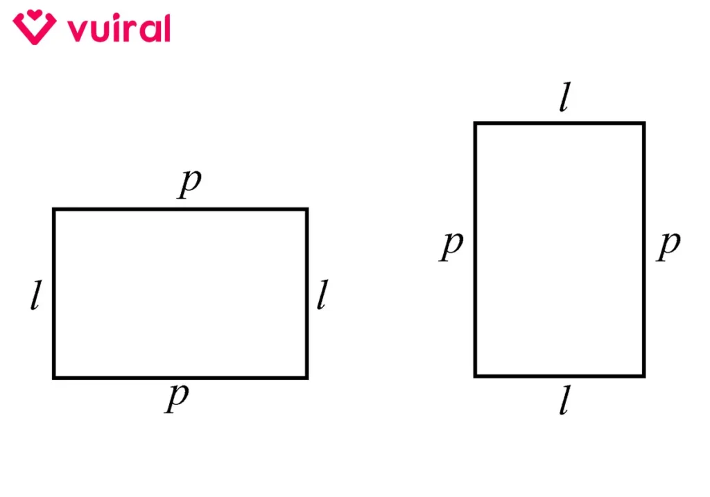 Contoh Gambar Bentuk Persegi Panjang