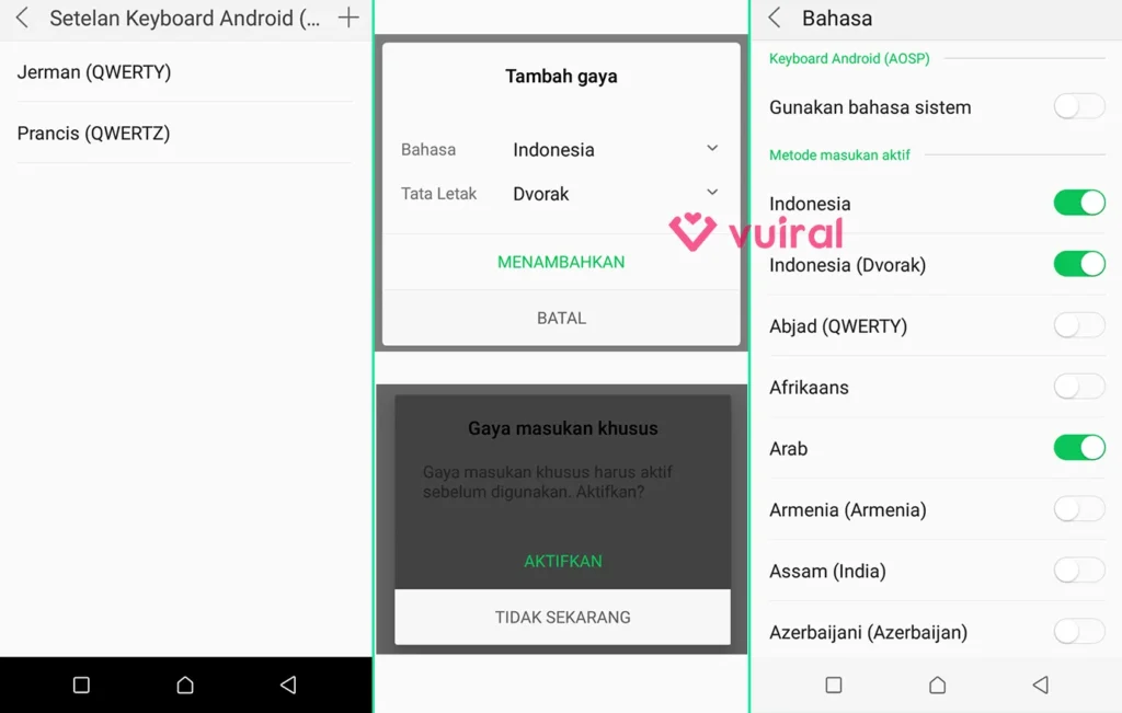 Cara Mengatur Tampilan Keyboard WA Di Android Menggunakan Keyboard AOSP
