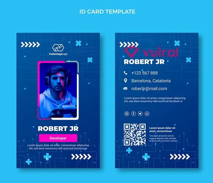 Download Template Mentahan Id Card Kosong Gratis Siap Edit Word, PSD, CDR Download Template Mentahan Id Card Kosong Gratis Siap Edit Word, PSD, CDR