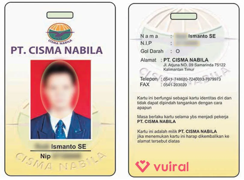 Contoh Desain Id Card Karyawan Swasta Contoh Desain Id Card Karyawan Swasta