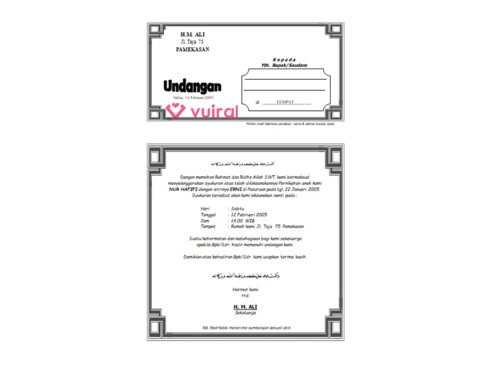 Download File Undangan Pernikahan Walimatul Ursy Lipat 3 Word Simpel Download File Undangan Pernikahan Walimatul Ursy Lipat 3 Word Simpel