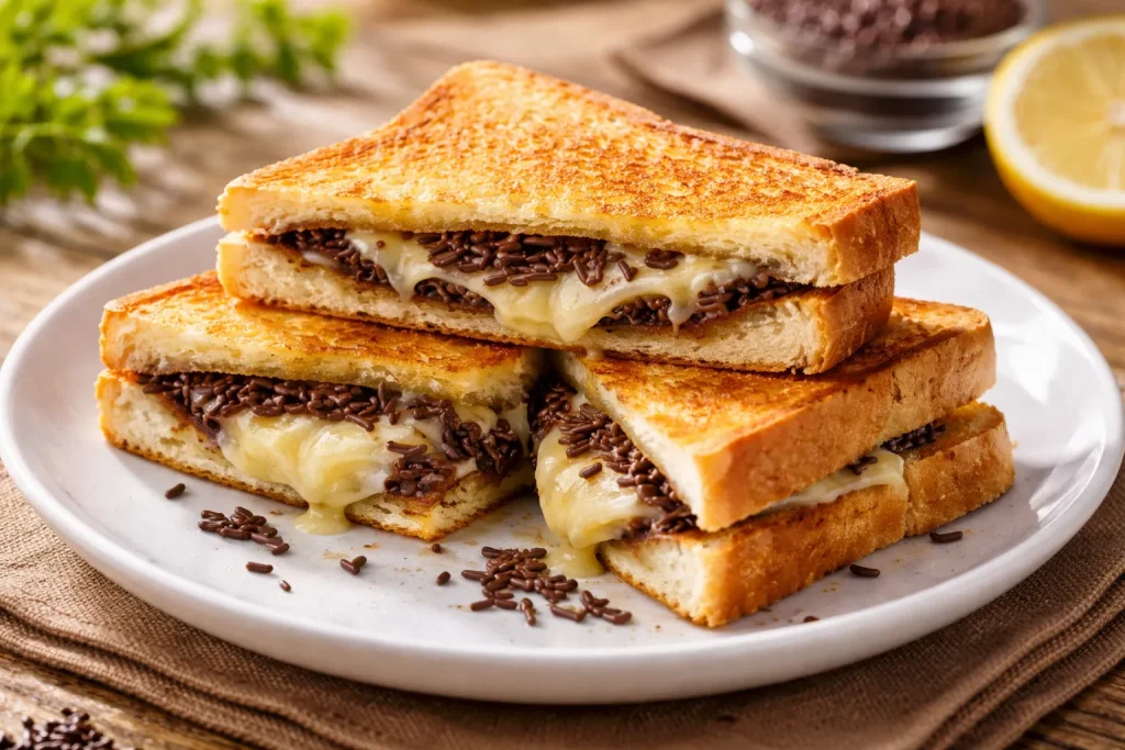 Resep Roti Bakar Coklat Keju: Gurih Manis Lumer di Mulut