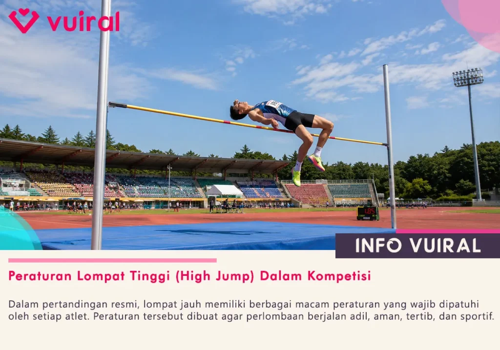 Peraturan Lompat Tinggi (High Jump) Dalam Kompetisi